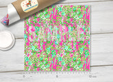 Lilly Inspired  Pattern Adhesive Vinyl L084